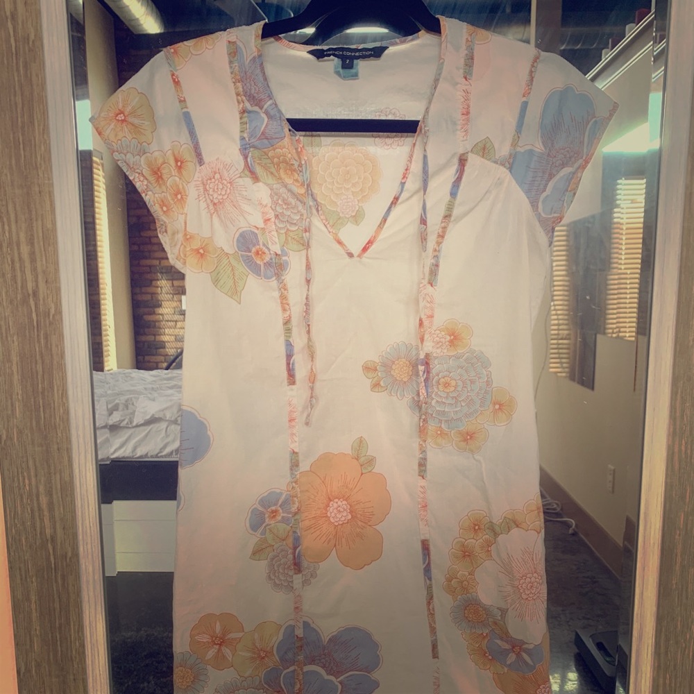 Vintage French Connection Shift Mini Dress